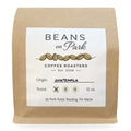 Beans on Park Guatemala, light roast coffee in a 12oz kraft bag